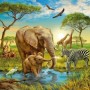 Puzzle Animalele Pamantului, 3X49 Piease Ravensburger - 1